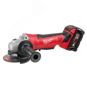 Шлифмашина аккумуляторная угловая HD18 AG115-402С (Li-Ion4Ач) (4933441300) - Milwaukee