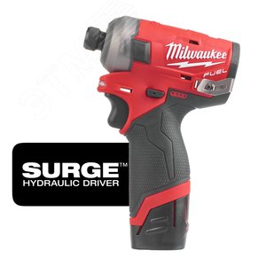 Винтоверт аккумуляторный M12 FQID-202X FUEL SURGE (Li-Ion2Ач) (4933464973) - Milwaukee