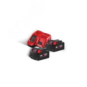 Энергокомплект M18 NRG-402 (Li-Ion4Ач) (4933459215) - Milwaukee