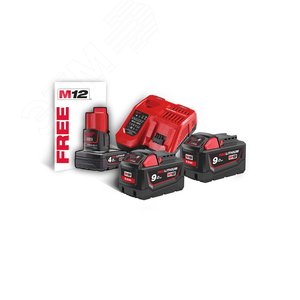 Энергокомплект M18 NRG-902 - Milwaukee