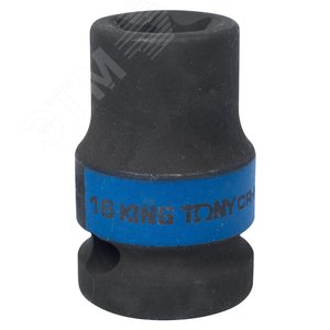Головка торцевая ударная TORX Е-стандарт 1/2', E16, L = 38 мм - King Tony