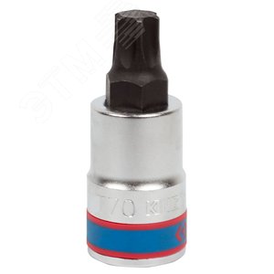 Насадка (бита) торцевая 3/4‘, TORX, T70, L = 80 мм (602370) - King Tony