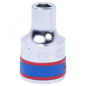Головка торцевая стандартная шестигранная 1/2', 7 мм - King Tony