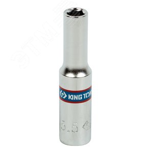 Головка торцевая глубокая шестигранная 1/4', 5,5 мм - King Tony
