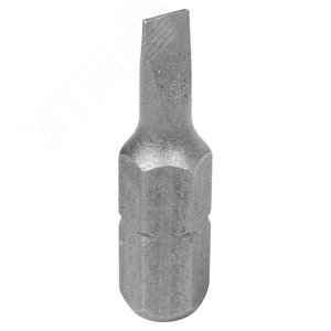 Вставка (бита) торцевая 1/4', Slotted, 4х0.5 мм, L = 25 мм - King Tony