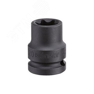 Головка торцевая ударная TORX Е-стандарт 3/4', E24, L = 56 мм - King Tony