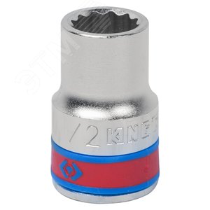 Головка торцевая стандартная двенадцатигранная 1/2', 1/2', дюймовая - King Tony