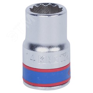 Головка торцевая стандартная двенадцатигранная 1/2', 14 мм - King Tony
