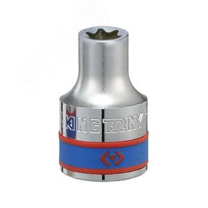 Головка торцевая TORX Е-стандарт 1/2', E18, L = 39 мм - King Tony