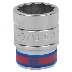 Головка торцевая стандартная двенадцатигранная 3/4', 1&3/16', дюймовая - King Tony