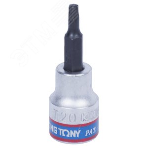 Насадка (бита) торцевая 3/8‘, TORX, T20, L = 50 мм (302320) - King Tony