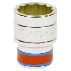 Головка торцевая стандартная двенадцатигранная 1/2', 13/16', дюймовая - King Tony