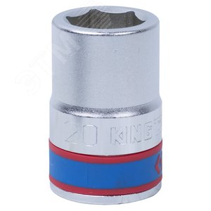 Головка торцевая стандартная шестигранная 3/4', 20 мм - King Tony