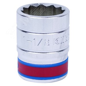 Головка торцевая стандартная двенадцатигранная 3/4', 1&1/8', дюймовая - King Tony