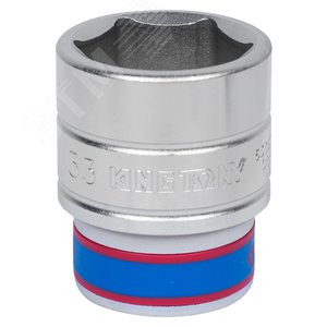 Головка торцевая стандартная шестигранная 3/4', 33 мм - King Tony