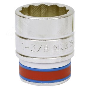 Головка торцевая стандартная двенадцатигранная 3/4', 1&3/8', дюймовая - King Tony