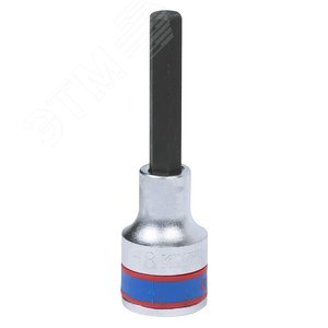 Насадка (бита) торцевая 1/2‘, HEX, 8 мм, L = 80 мм (403508) - King Tony