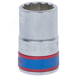 Головка торцевая стандартная двенадцатигранная 1/2', 16 мм - King Tony