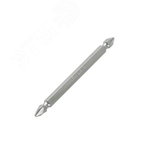 Вставка (бита) торцевая 1/4', Phillips, PH2, L = 100 мм, двусторонняя - King Tony