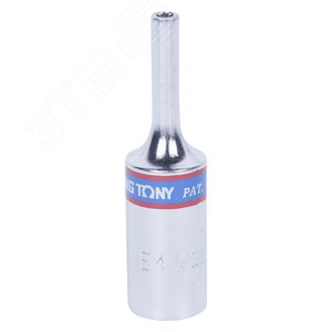 Головка торцевая TORX Е-стандарт 3/8', E4, L = 63 мм - King Tony