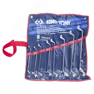 Набор накидных ключей, 6-23 мм, 8 предметов - King Tony