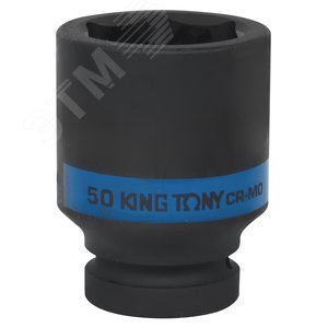 Головка торцевая ударная глубокая шестигранная 1', 50 мм - King Tony