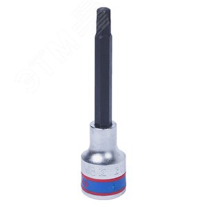 Насадка (бита) торцевая 1/2‘, SPLINE, M08, L = 100 мм (404608) - King Tony