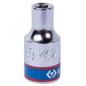 Головка торцевая TORX Е-стандарт 1/4', E5, L = 24 мм - King Tony
