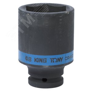 Головка торцевая ударная глубокая шестигранная 3/4', 48 мм - King Tony