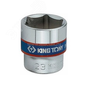 Головка торцевая стандартная шестигранная 3/8', 24 мм - King Tony