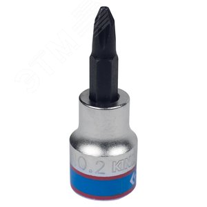 Насадка (бита) торцевая 3/8‘, Phillips, PH2, L = 50 мм (302102) - King Tony