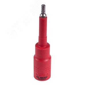 Насадка (бита) торцевая диэлектрическая 1/2'' HEX 5 мм L = 120 мм - King Tony