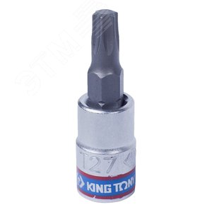 Насадка (бита) торцевая 1/4‘, TORX T27, L = 37 мм (203327) - King Tony