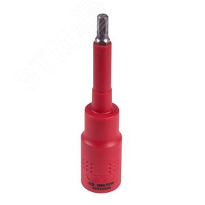 Насадка (бита) торцевая диэлектрическая 1/2'' HEX 6 мм L = 120 мм - King Tony