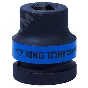 Головка торцевая ударная четырехгранная 1', 17 мм, футорочная - King Tony