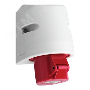 Розетка для монтажа на поверхность 5Р 16А 400V IP44, 6ч (D51S31) - ABL
