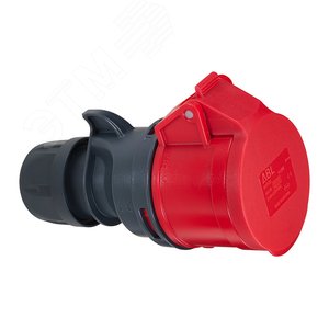 Кабельная розетка 5Р 32А 400V IP44, 6ч (K52S30) - ABL
