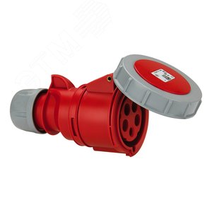 Кабельная розетка 5Р 32А 400V IP67, 6ч (K52S35) - ABL