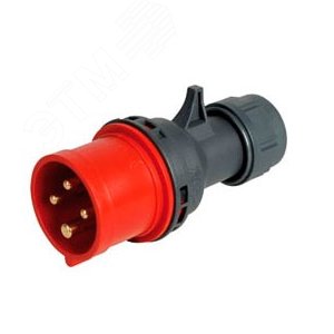 Вилка кабельная 4P 16А 400V IP44, 6ч (S41S30) - ABL