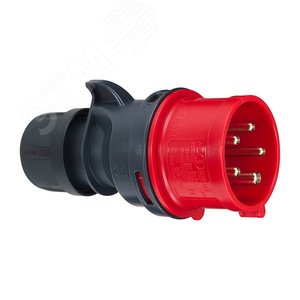 Вилка кабельная 5P 32А 400V, IP44, 6ч (S52S30) - ABL