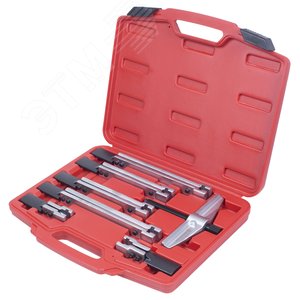 Съемник подшипников 2-х захватный кейс 8 предметов - Мастак