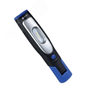 Фонарь светодиодный шарнирный магнит 7+1 элемент Li-Ion 3.7 В (890-00107) - Мастак