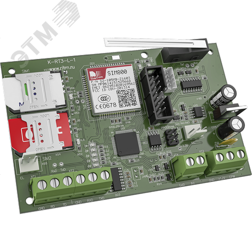 Панель контрольная Контакт GSM-5-RT3 Light (для Болида) (ПКК GSM-5-RT3 Light (для Болида)) - Ритм