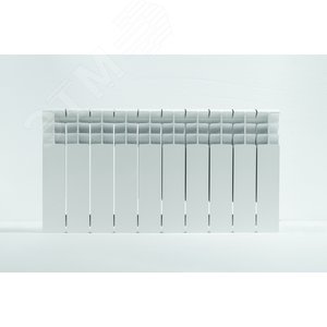 Радиатор алюминиевый секционный Корвет 350/100/10 боковое подключение 1470Вт - фото 3