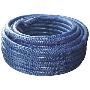 Шланг поливочный трехслойный армированный, синий 3/4'' х 1.8 мм х 15 м - FIT