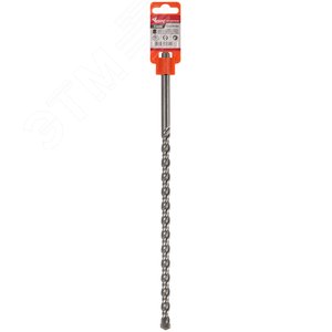 Бур по бетону SDS PLUS с двойной резьбой 12х310 мм 2