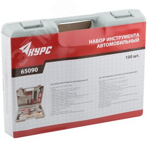 Набор инструмента авто 100 шт 3/8''+1/4'' - фото 3