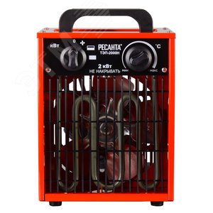 Пушка тепловая электрическая на 2 кВт 2