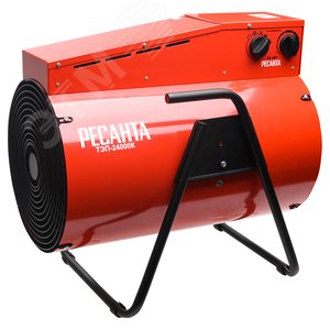 Пушка тепловая электрическая на 24 кВт, круглая