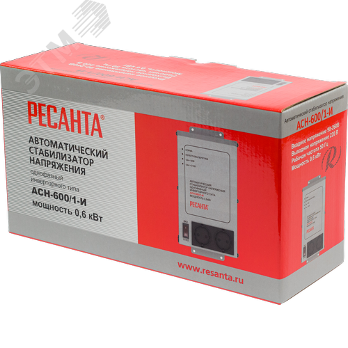 Стабилизатор АСН-600/1-И инверторного типа (63/6/36) - фото 6